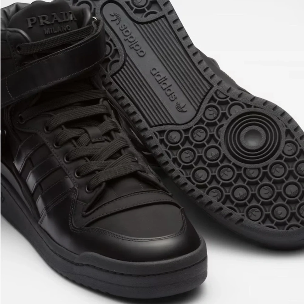 Prada x Adidas Re-Nylon Forum High-Top Sneakers - Picture 8 of 11